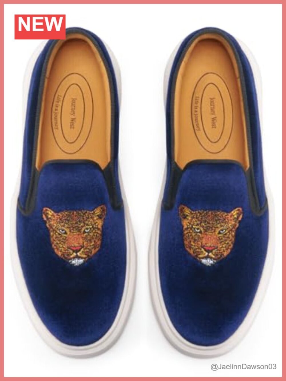 Womens Velvet Embroidered Slip-On Fashion Sneakers Lightweight Platform Shoes